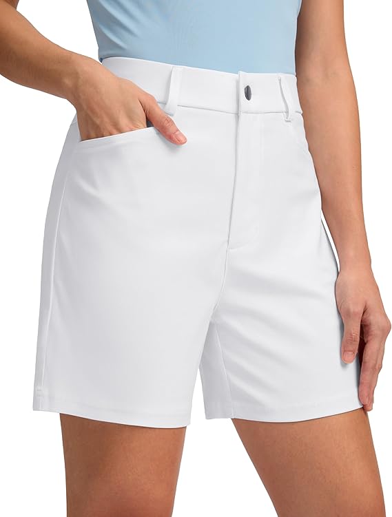 Women's Shorts Stretchy Lightweight Outdoor Hiking Shorts with Pockets Shorts for Women Casual Summer