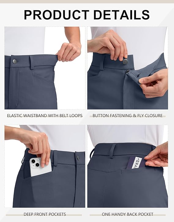 Women's Shorts Stretchy Lightweight Outdoor Hiking Shorts with Pockets Shorts for Women Casual Summer