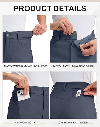 Women's Shorts Stretchy Lightweight Outdoor Hiking Shorts with Pockets Shorts for Women Casual Summer
