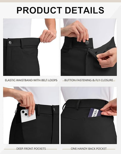 Women's Shorts Stretchy Lightweight Outdoor Hiking Shorts with Pockets Shorts for Women Casual Summer