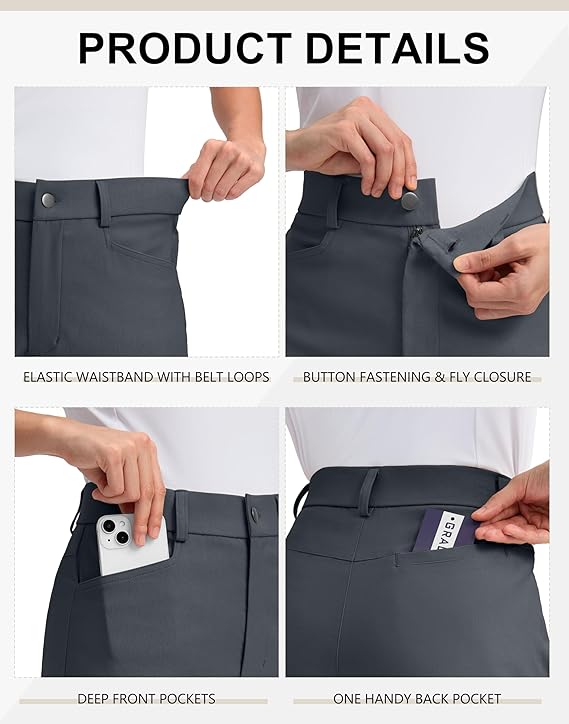 Women's Shorts Stretchy Lightweight Outdoor Hiking Shorts with Pockets Shorts for Women Casual Summer