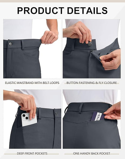 Women's Shorts Stretchy Lightweight Outdoor Hiking Shorts with Pockets Shorts for Women Casual Summer