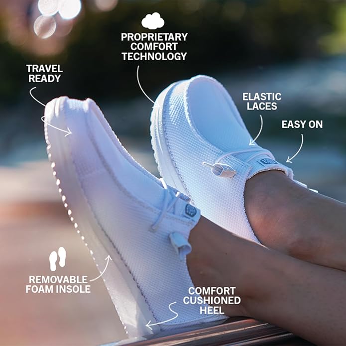 Wendy Stretch Sox, Women’s Shoes, Women’s Slip-on Loafers, Comfortable & Light-Weight
